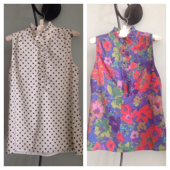 J. Crew Tops - J. CREW BUNDLE
SLEEVELESS PULLOVER